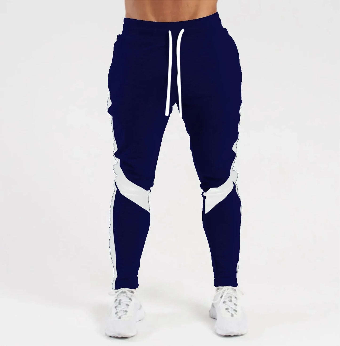 EliteFit Men Jogger Pants with tapered legs, zippered pockets, and breathable stretch fabric—designed for active comfort and modern athletic style.