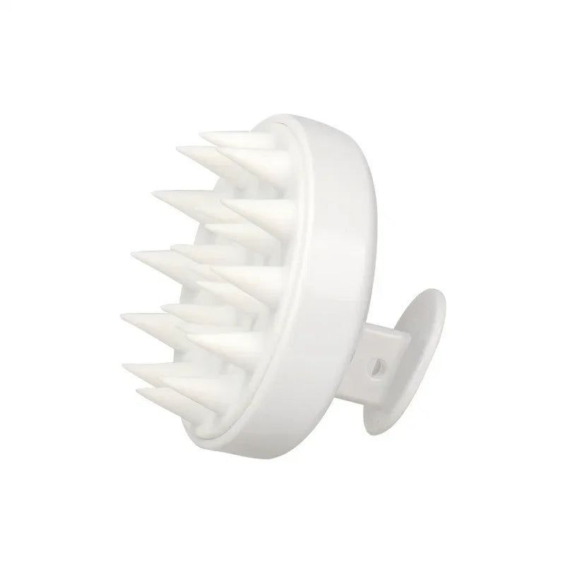 Silicone Shampoo Brush Head Scalp Massage Comb Hair