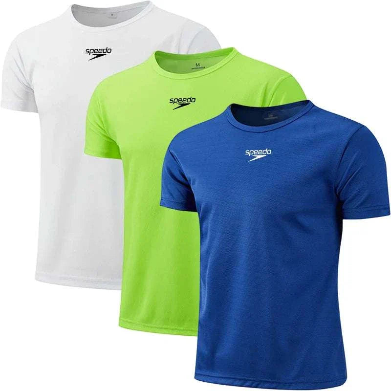 Elite3 Men Sport Tees with breathable fabric, moisture-wicking technology, and athletic fit designed for comfort during workouts and sports