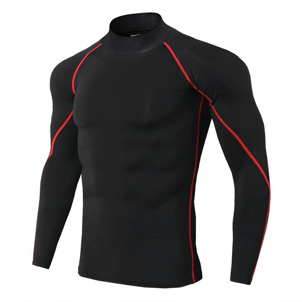 EliteCore Compression Shirt with snug fit, breathable fabric, and moisture-wicking technology designed to support muscles during intense workouts