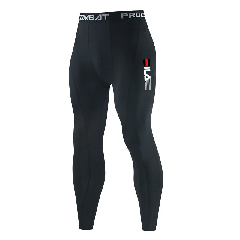 Elite ProFlex Men’s Compression Sports Pants for Gym, Fitness & Bodybuilding Training
