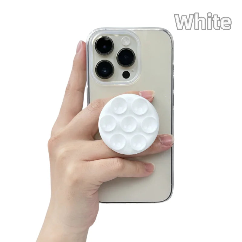 Round Silicone Suction Pad For Mobile Phone