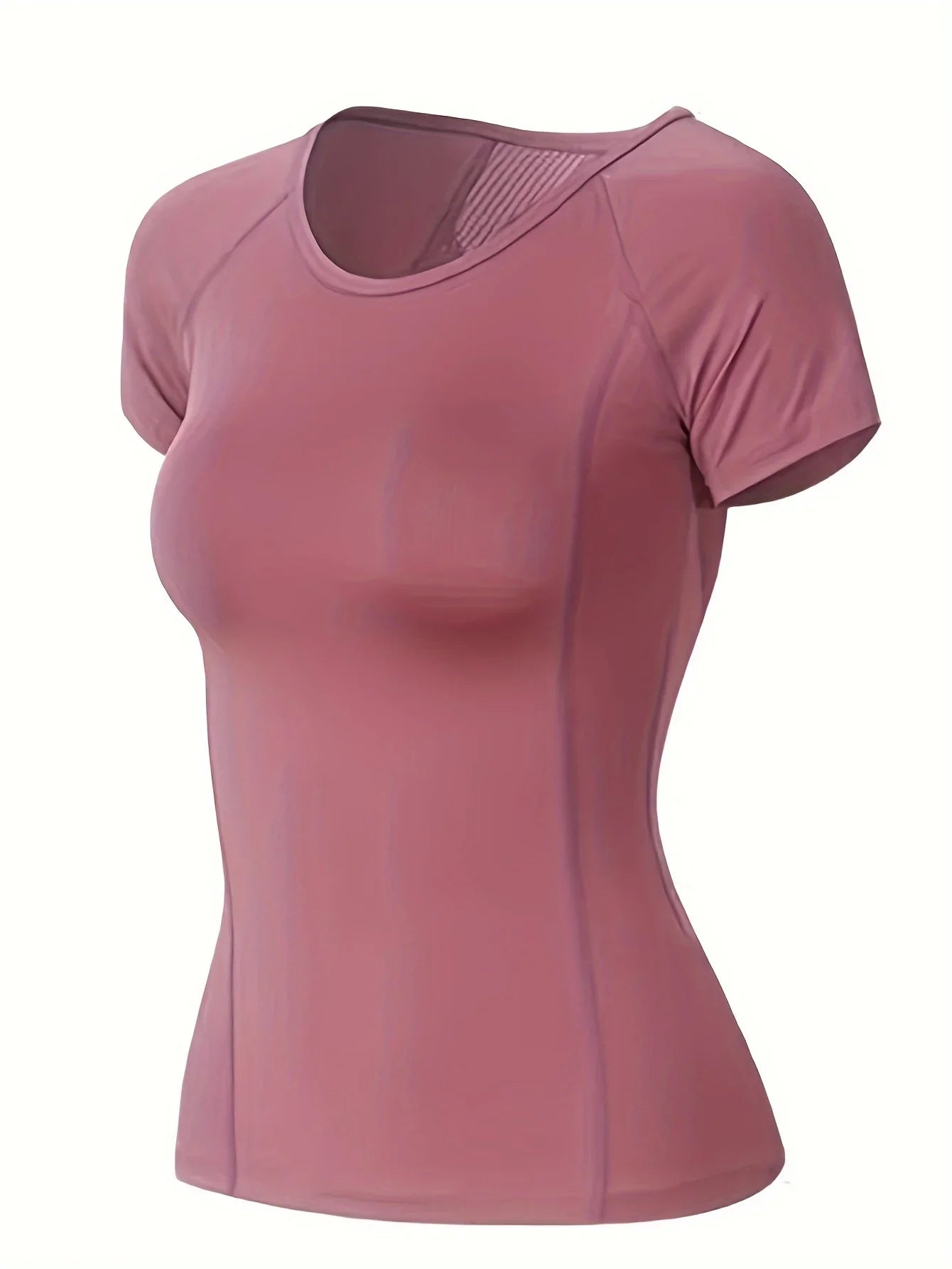 EliteGlow Backless Tee with stylish open-back design, breathable lightweight fabric, and relaxed fit for cool comfort during workouts or casual wear.