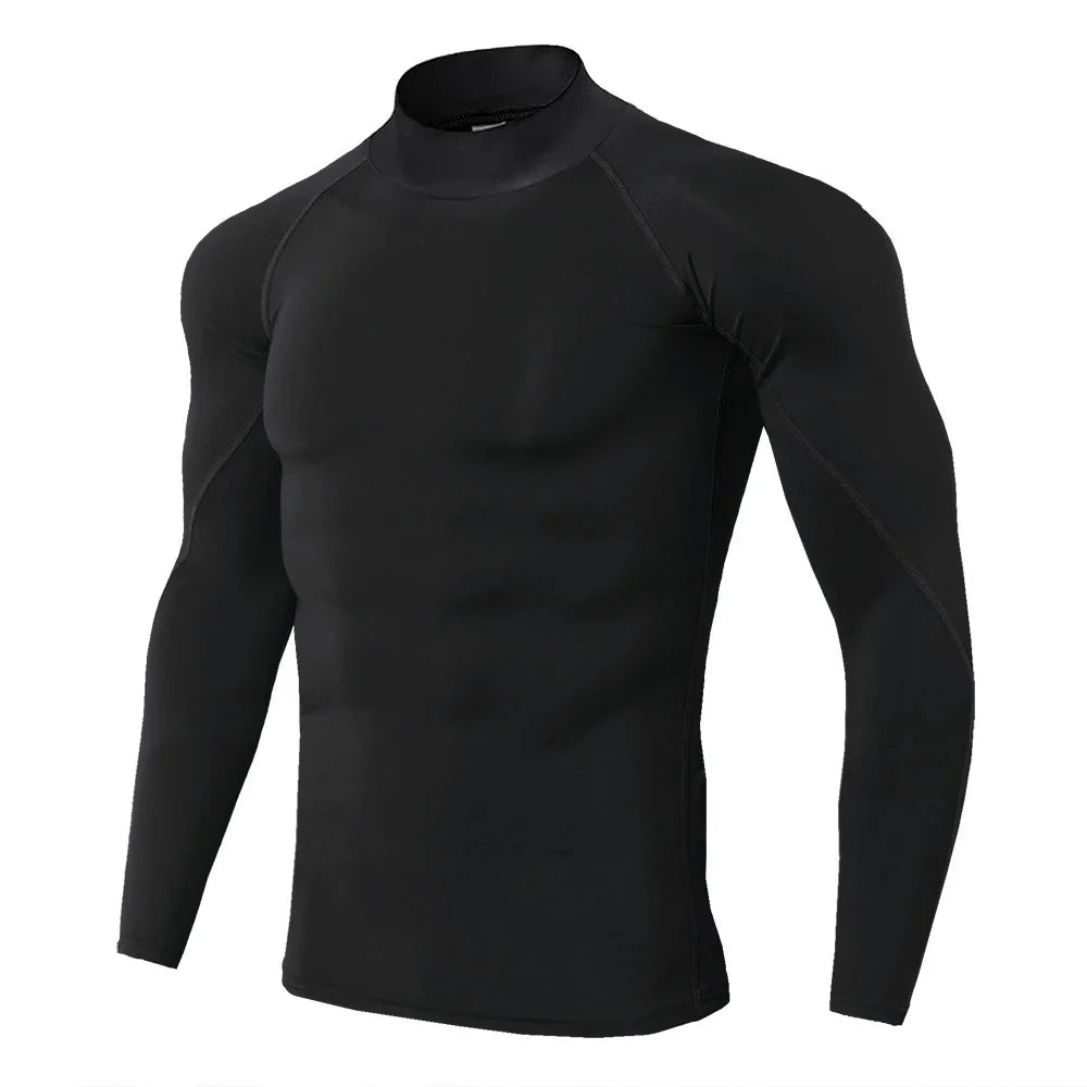 EliteCore Compression Shirt with snug fit, breathable fabric, and moisture-wicking technology designed to support muscles during intense workouts