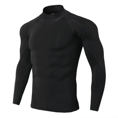 EliteCore Compression Shirt with snug fit, breathable fabric, and moisture-wicking technology designed to support muscles during intense workouts