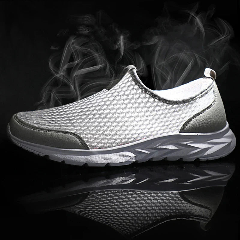Elite Quick-Dry Aqua Sneakers featuring breathable mesh, water-draining soles, and lightweight design for comfort and grip in wet environments