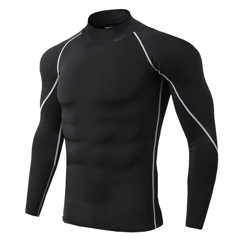 EliteCore Compression Shirt with snug fit, breathable fabric, and moisture-wicking technology designed to support muscles during intense workouts