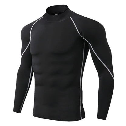 EliteCore Compression Shirt with snug fit, breathable fabric, and moisture-wicking technology designed to support muscles during intense workouts