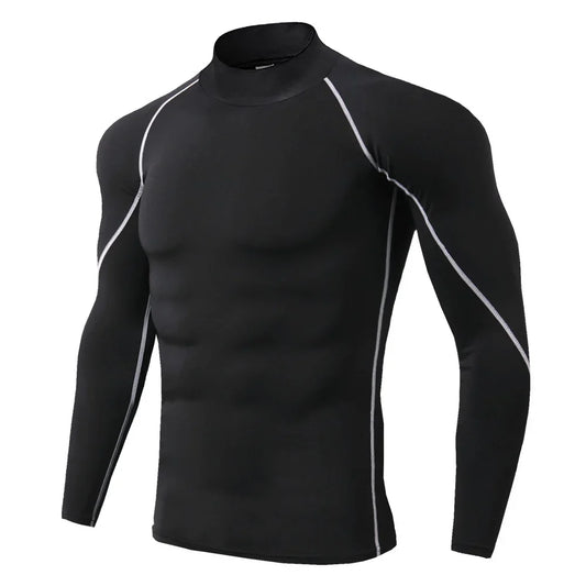 EliteCore Compression Shirt with snug fit, breathable fabric, and moisture-wicking technology designed to support muscles during intense workouts