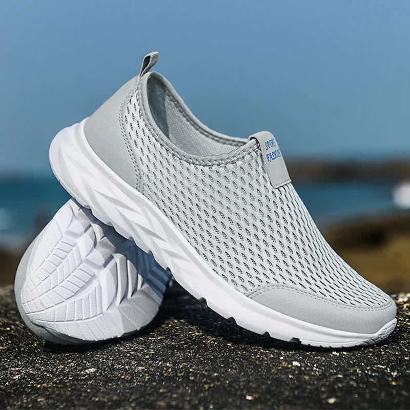Elite Quick-Dry Aqua Sneakers featuring breathable mesh, water-draining soles, and lightweight design for comfort and grip in wet environments