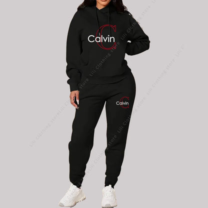 Elite LuxeTrend Women’s Tracksuit Set for Elegant Sportswear & Street Style