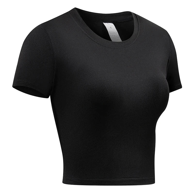 EliteFlex Compression Tee with tight fit, breathable fabric, and moisture-wicking technology designed for optimal muscle support during workouts.