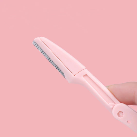 3pcs Fold Eyebrow Trimmer Scissors