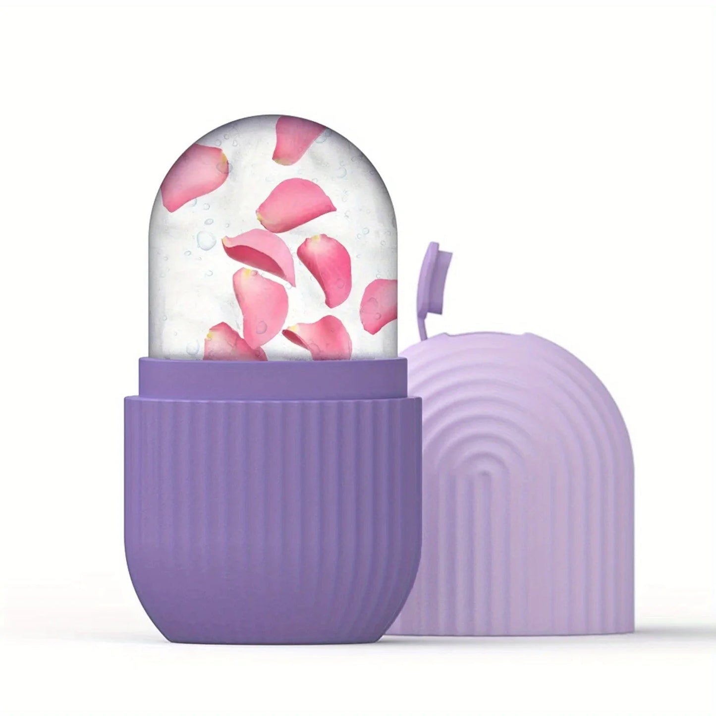 Facial Ice Ball Roller with Silicone Tray