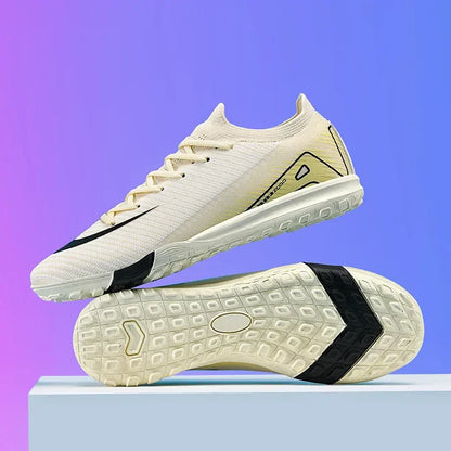 Elite Pro Soccer Cleats with lightweight design, durable studs, and breathable upper for superior traction and comfort on soft and firm ground.
