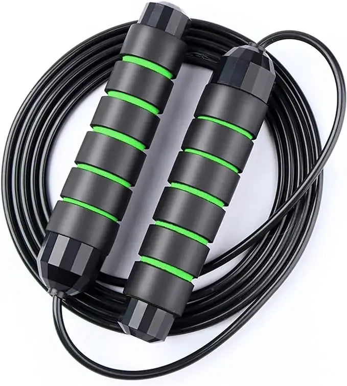 Elite ProJump 2,8/ 3m Steel Wire Jump Rope for CrossFit, Boxing, Fitness & Weight Loss Training