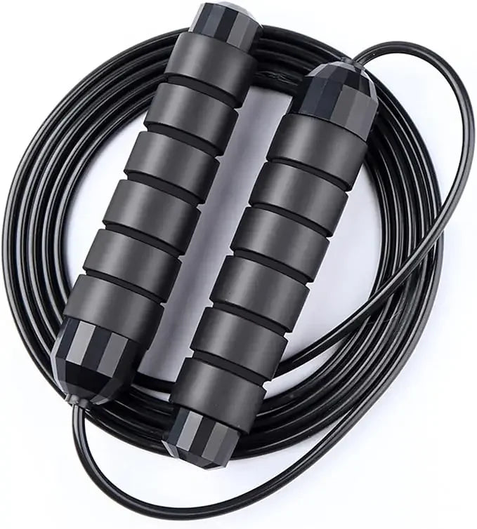 Elite ProJump 2,8/ 3m Steel Wire Jump Rope for CrossFit, Boxing, Fitness & Weight Loss Training