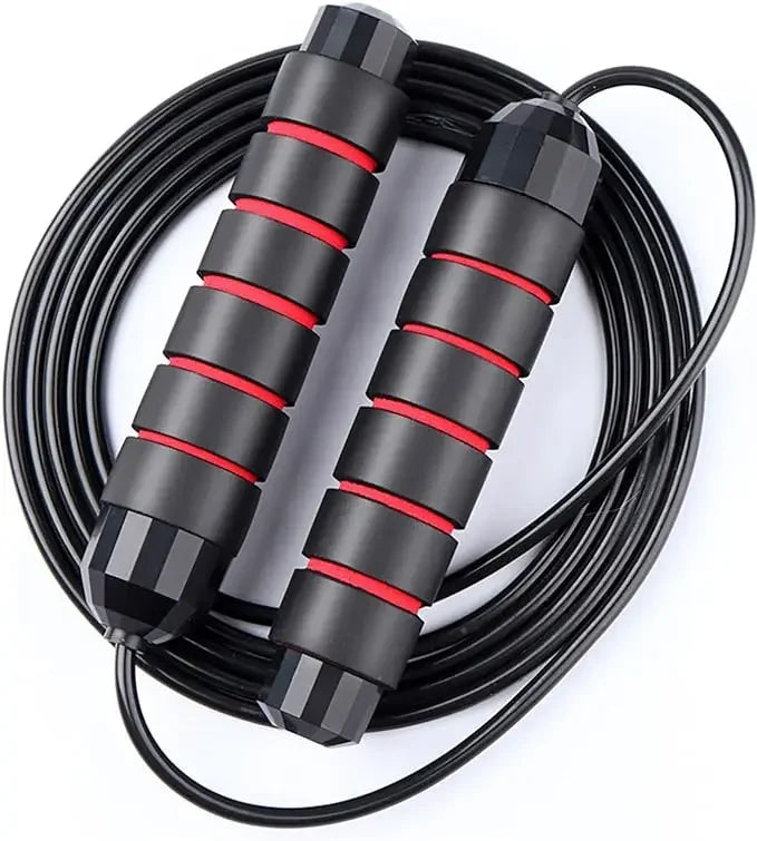 Elite ProJump 2,8/ 3m Steel Wire Jump Rope for CrossFit, Boxing, Fitness & Weight Loss Training