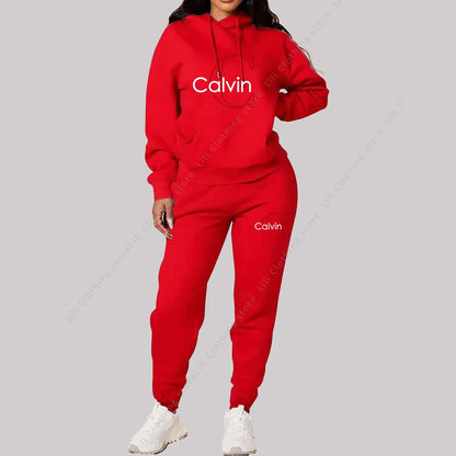 Elite LuxeTrend Women’s Tracksuit Set for Elegant Sportswear & Street Style