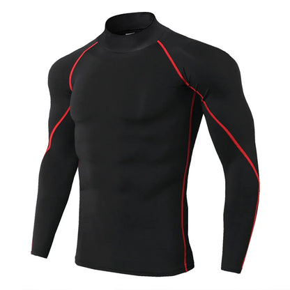 EliteCore Compression Shirt with snug fit, breathable fabric, and moisture-wicking technology designed to support muscles during intense workouts