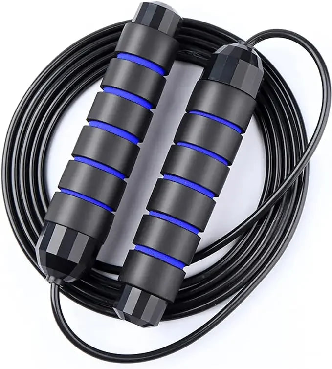 Elite ProJump 2,8/ 3m Steel Wire Jump Rope for CrossFit, Boxing, Fitness & Weight Loss Training