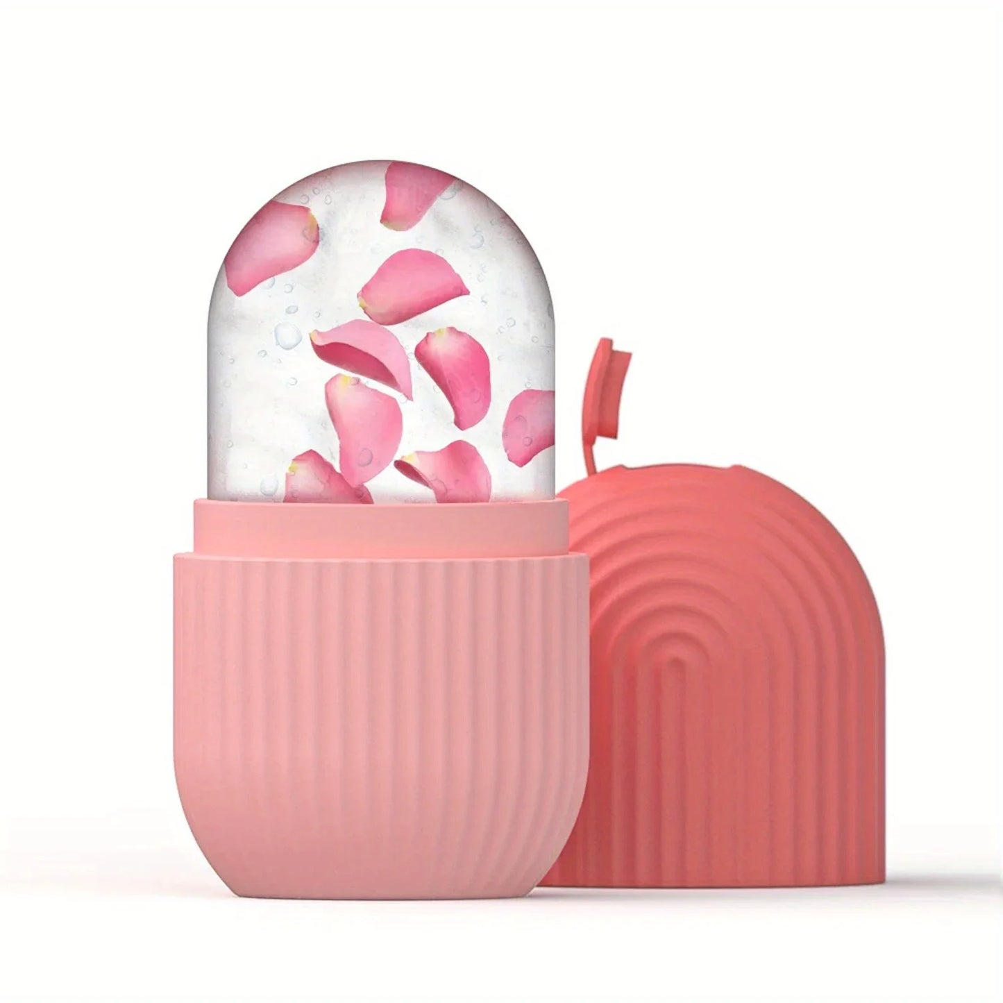 Facial Ice Ball Roller with Silicone Tray