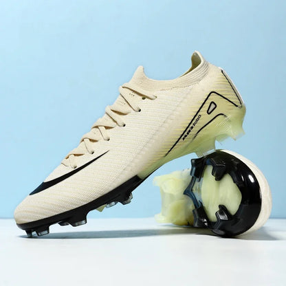 Elite Pro Soccer Cleats with lightweight design, durable studs, and breathable upper for superior traction and comfort on soft and firm ground.