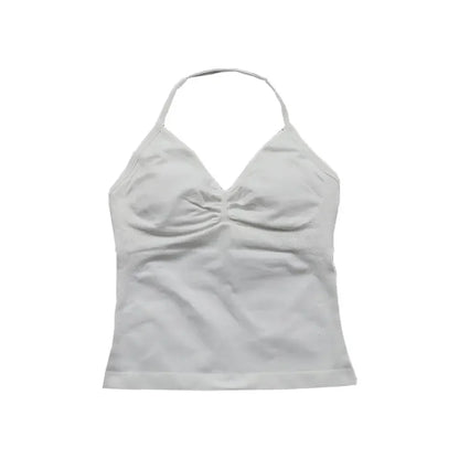 Elite Strappy Yoga Bra Top with crisscross back design, supportive fit, and breathable fabric—perfect for yoga, pilates, or low-impact workouts