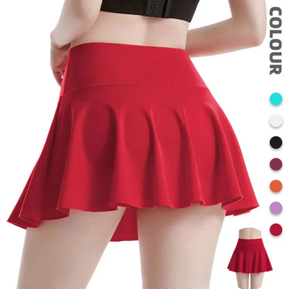 ElitePlay Pleated Sport Skirt featuring lightweight, breathable fabric and stylish pleats for comfortable movement during tennis, running, or casual wear