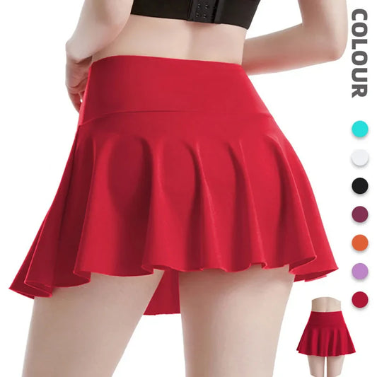 ElitePlay Pleated Sport Skirt featuring lightweight, breathable fabric and stylish pleats for comfortable movement during tennis, running, or casual wear