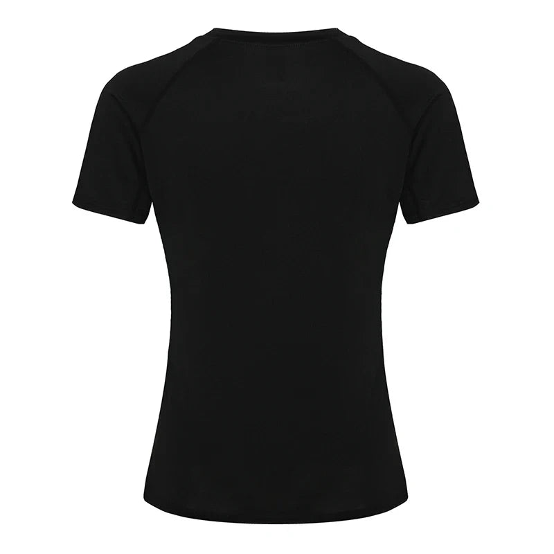 EliteFlex Compression Tee with tight fit, breathable fabric, and moisture-wicking technology designed for optimal muscle support during workouts.