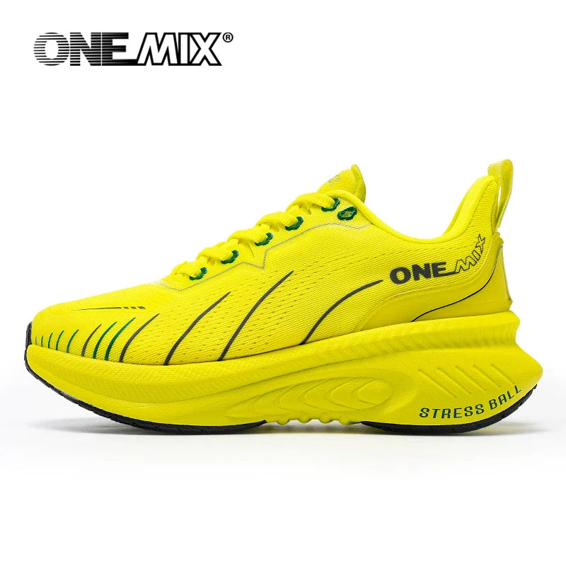 Elite ONEMIX Cushion Sneakers with cushioned soles, breathable mesh upper, and lightweight design for all-day comfort and support during casual wear or workouts.