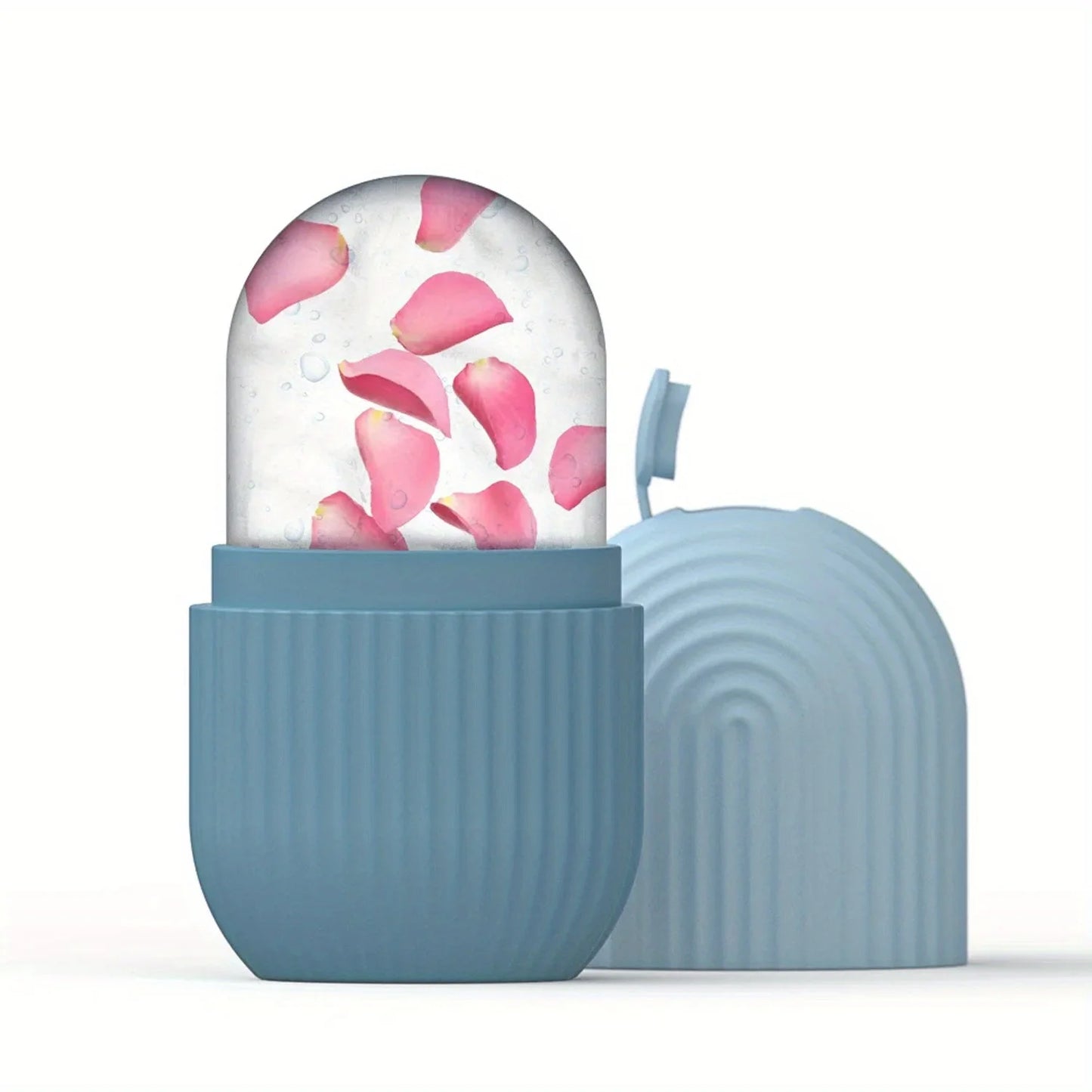Facial Ice Ball Roller with Silicone Tray