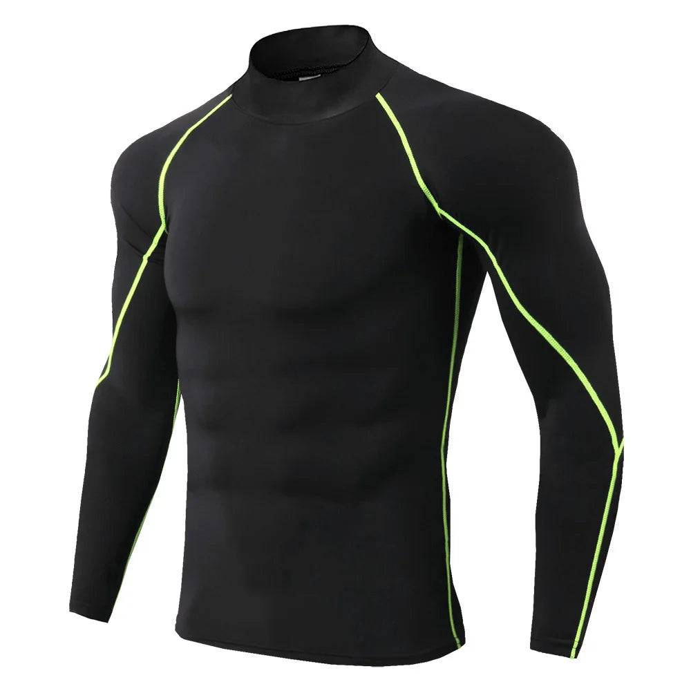 EliteCore Compression Shirt with snug fit, breathable fabric, and moisture-wicking technology designed to support muscles during intense workouts